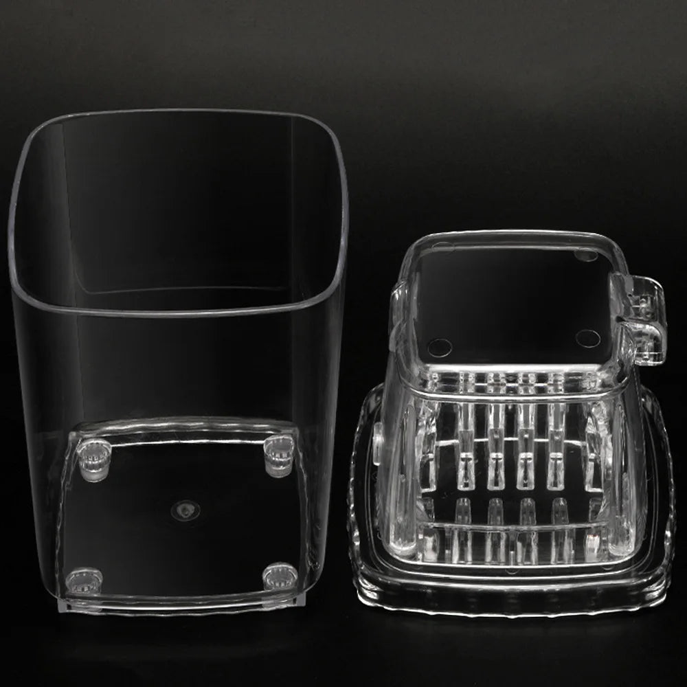 Multi-function for Home Kitchen Bar Portable Hand Shaved Ice Machine Transparent Ice Blenders Tools Manual Ice Crusher