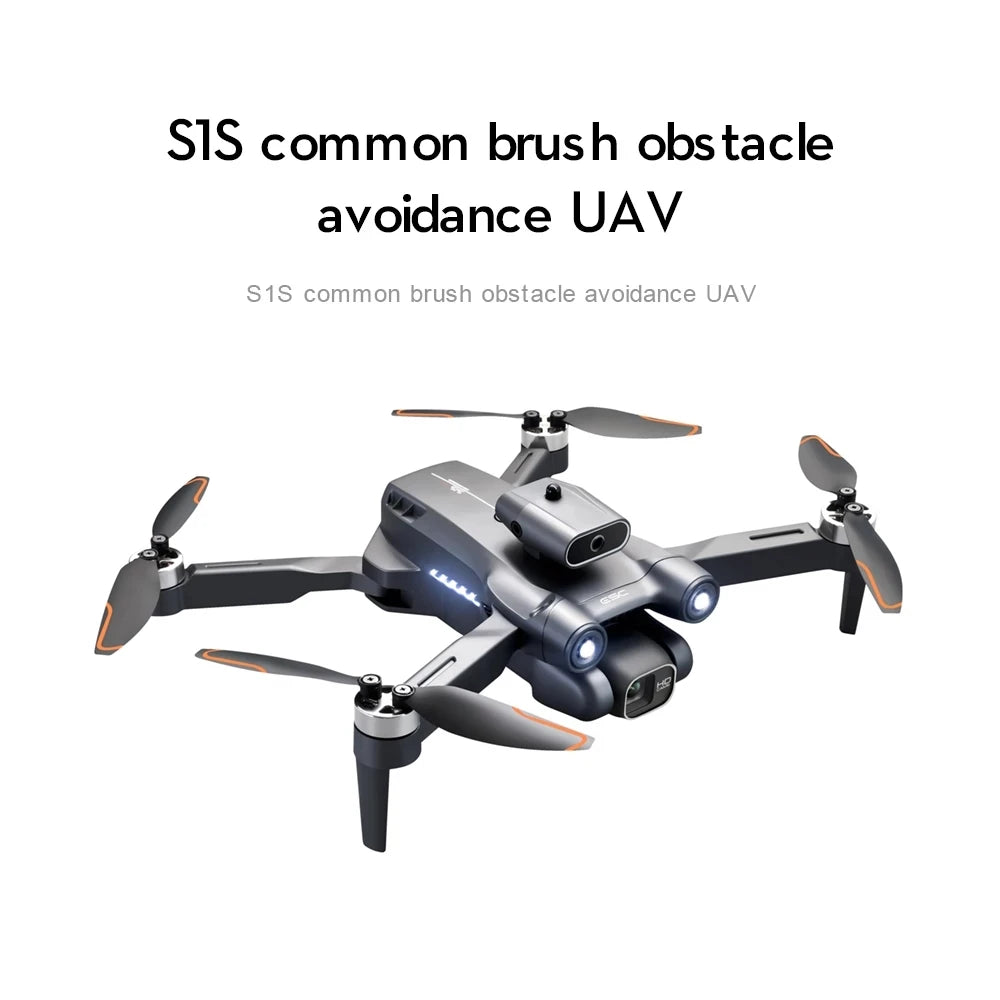 Profesional S1S Mini Drone 8K HD Camera Obstacle Avoidance Aerial Photography Brushless Foldable Quadcopter 3km