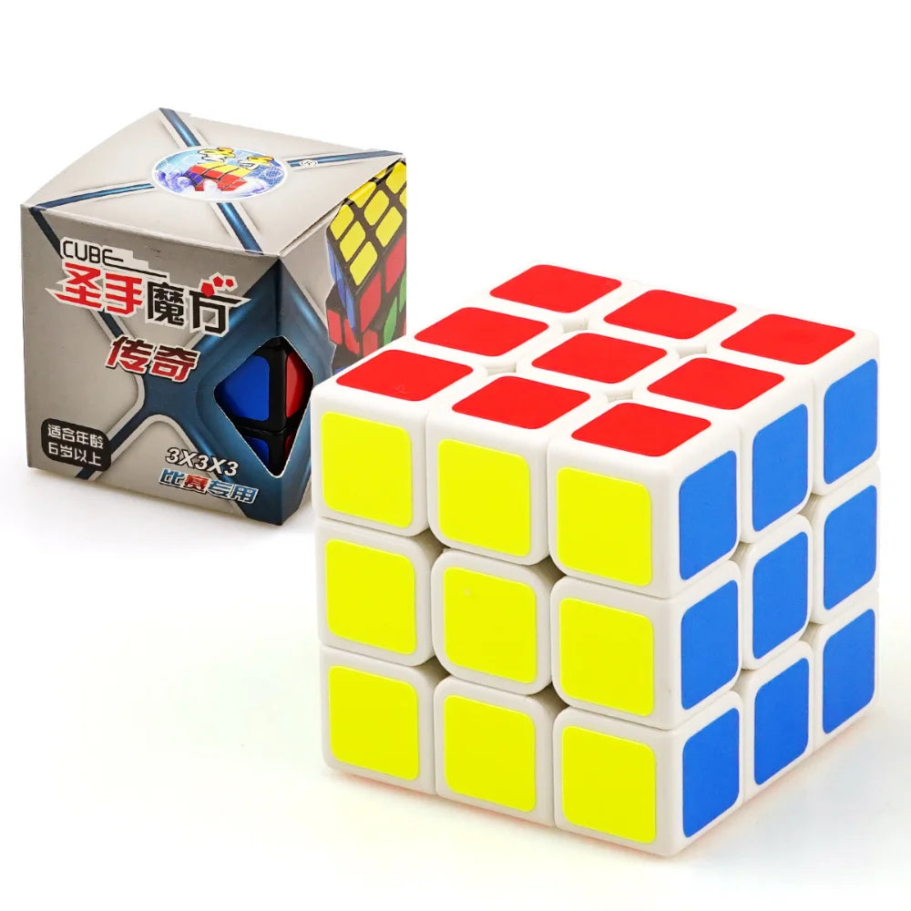 SengSo 3X3X3 Professional Magic Cube Frosted Sticker Speed Puzzles Cubes Montessori Educational Toy Home Fidget Toys