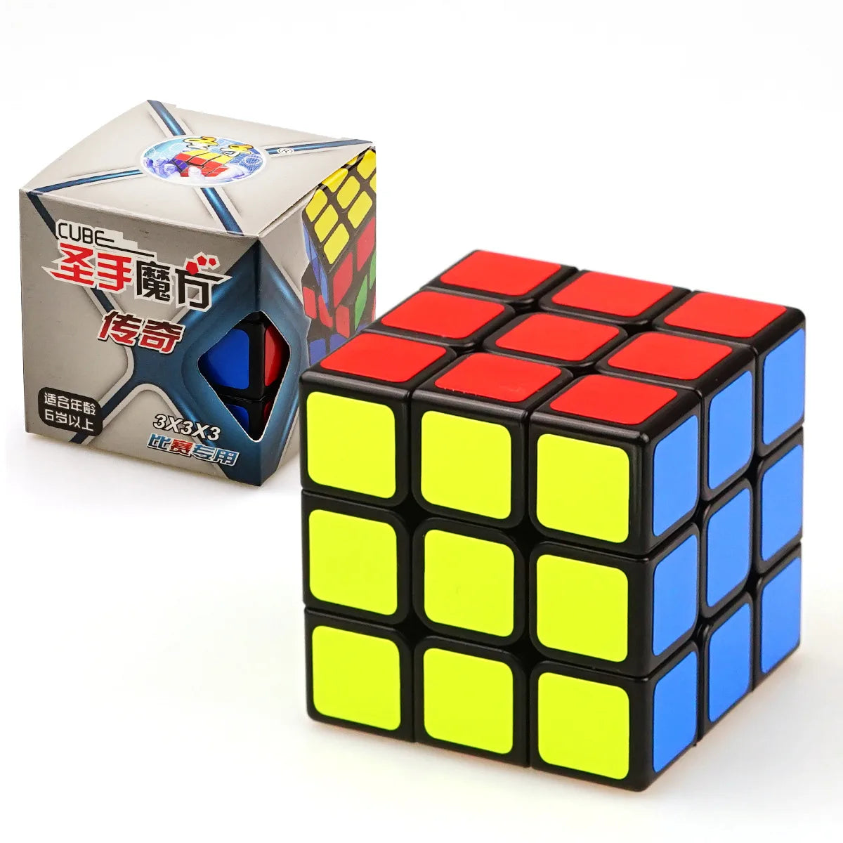 SengSo 3X3X3 Professional Magic Cube Frosted Sticker Speed Puzzles Cubes Montessori Educational Toy Home Fidget Toys