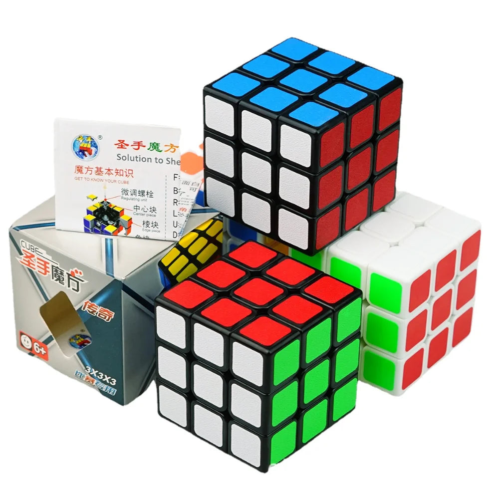 SengSo 3X3X3 Professional Magic Cube Frosted Sticker Speed Puzzles Cubes Montessori Educational Toy Home Fidget Toys