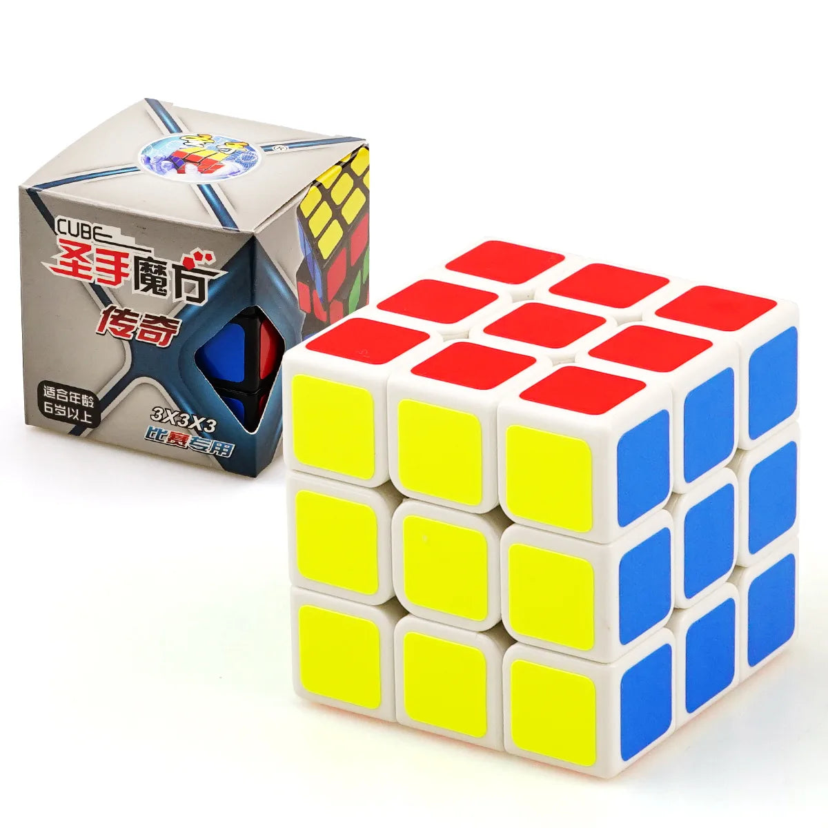 SengSo 3X3X3 Professional Magic Cube Frosted Sticker Speed Puzzles Cubes Montessori Educational Toy Home Fidget Toys