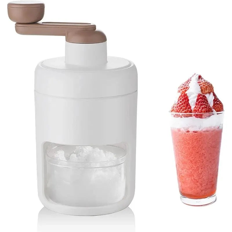 Shaved Ice Machine Home Small Manual Ice Crusher Hand-shake Ice Sand Hail Ice Ice Breaker To Make Continuous Sand Ice