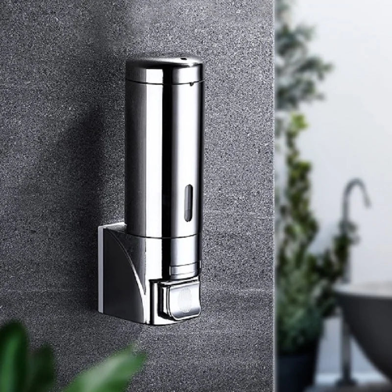 Soap Dispensers Shampoo Shower Dispenser Wall Mount stainless steel Hand Soap Dispenser for Bathroom Kitchen