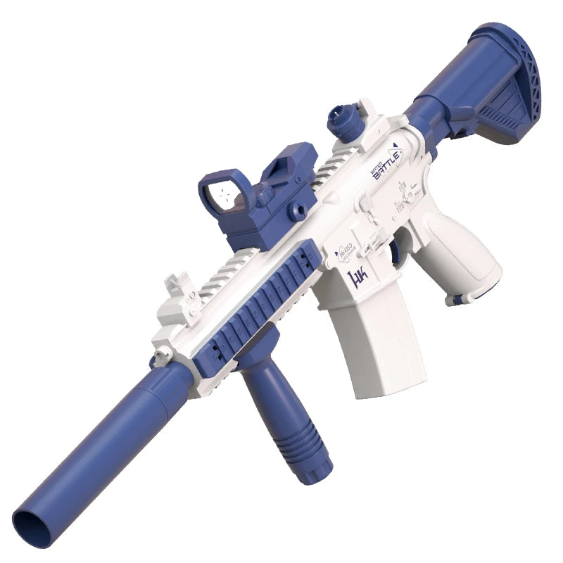 Summer Hot M416 Water Gun Electric Glock Pistol Shooting Toy Full Automatic Summer Beach Toy For Kids Children Boys Girls Gift