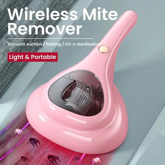 Ultraviolet Mite Removal Instrument 10000PA Vacuum Cleaner Cordless Handheld Vacuum For Mattress Sofa Bed Home Detachable Filter