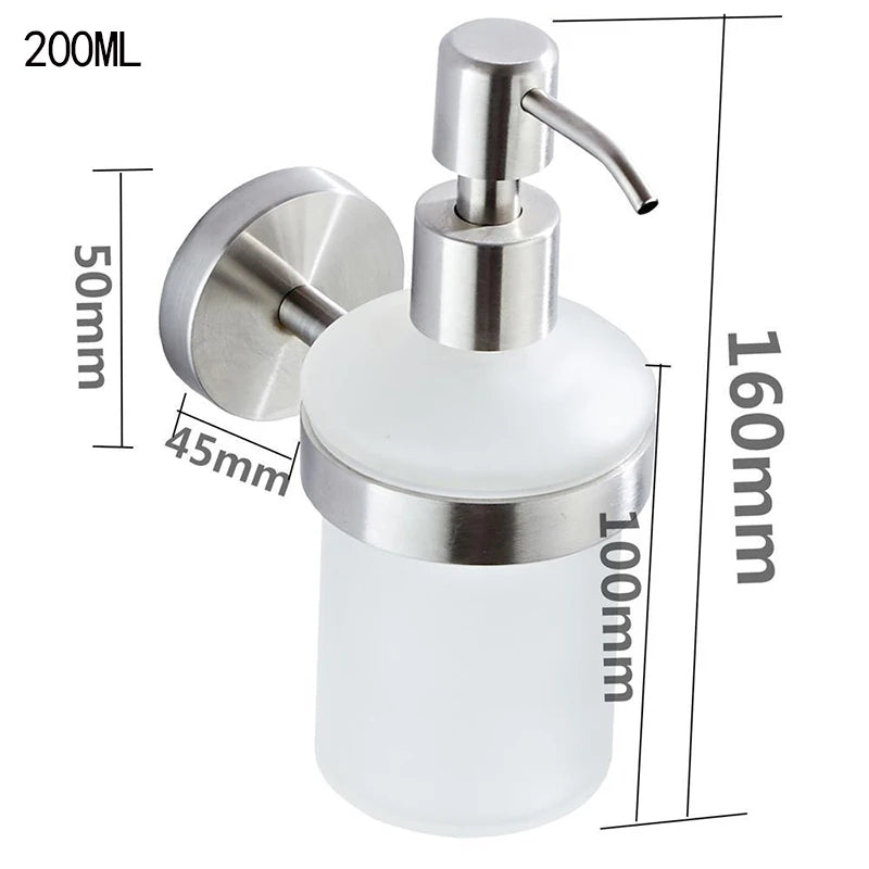 Wall Mounted Soap Dispanser Kitchen Soap Dispensers Detergent  Kitchen Cleaner Pump Bottle  Soap And Bathroom Wall  Dispenser