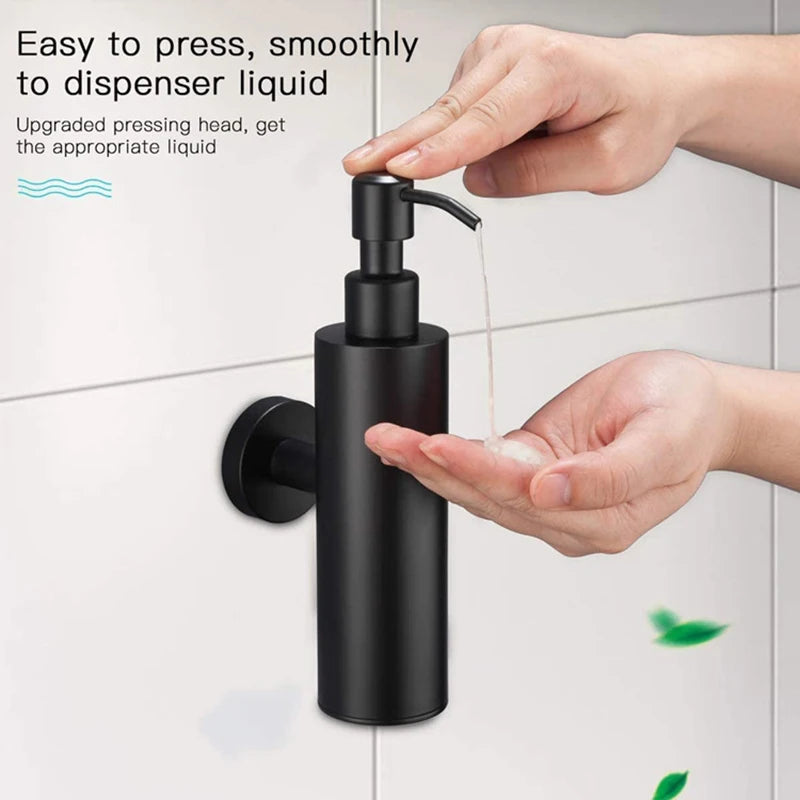 Wall Mounted Soap Dispanser Kitchen Soap Dispensers Detergent  Kitchen Cleaner Pump Bottle  Soap And Bathroom Wall  Dispenser