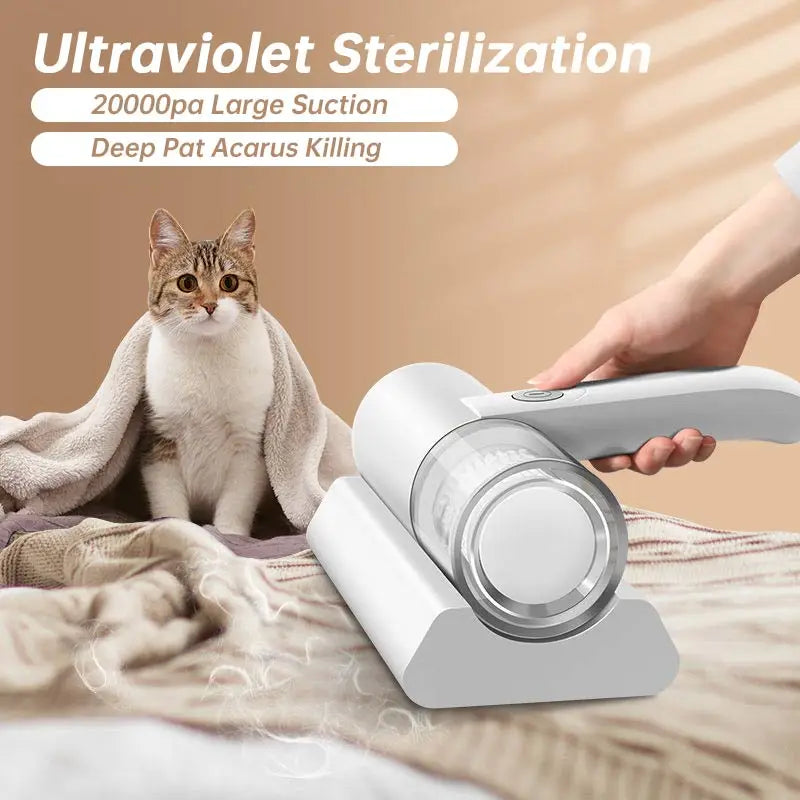 Wireless UV Mites Remove Bed Pillow Sofa Vacuum Cleaner Mattress Handheld Usb Rechargeable Dust Mite Removal